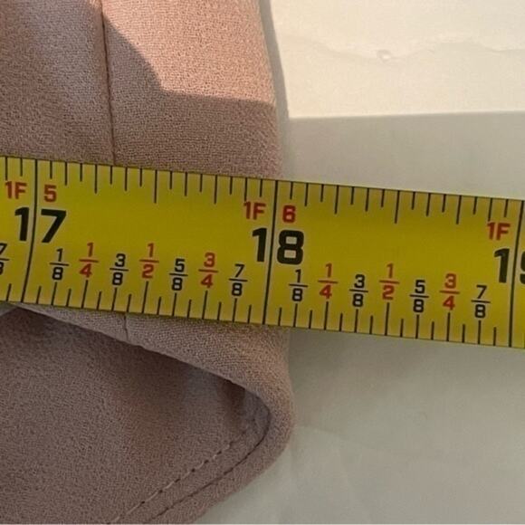 Hayley Paige Occasions Dusty Rose Evening Party Event Maxi Dress NWT Size 12 - Picture 12 of 14